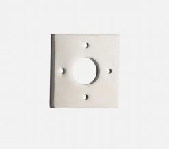 Tradco IVER ADAPTOR PLATE SQUARE ROSE Restoration Hardware