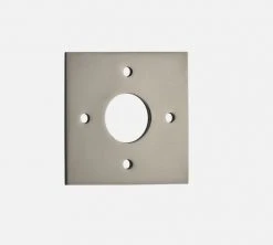 Tradco IVER ADAPTOR PLATE SQUARE ROSE Restoration Hardware