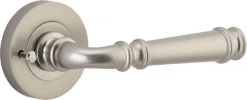 Door Handles & Levers IVER DOOR LEVER VERONA ROUND ROSE BACKPLATE