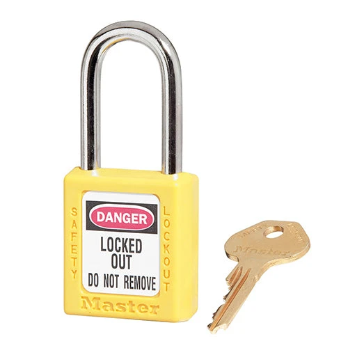 Master Lock MASTERLOCK 410 THERMOPLASTIC SAFETY PADLOCK (VARIOUS COLOURS) 4 Master Lock MASTERLOCK 410 THERMOPLASTIC SAFETY PADLOCK (VARIOUS COLOURS)