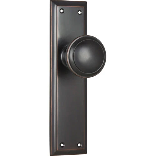 TRADCO MILTON DOOR KNOB ON PLATE 10 TRADCO MILTON DOOR KNOB ON PLATE