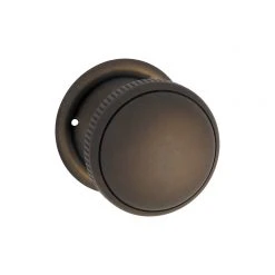 TRADCO SMALL DOOR KNOB MILLED EDGE Door Handles & Levers