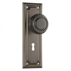 Door Handles & Levers TRADCO DOOR KNOB EDWARDIAN LATCH PAIR 28 Door Handles & Levers TRADCO DOOR KNOB EDWARDIAN LATCH PAIR