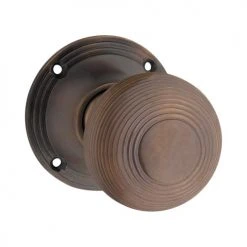 Door Handles & Levers TRADCO DOOR KNOB REEDED MORTICE