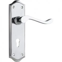 Door Handles & Levers TRADCO DOOR LEVER HENLEY PAIR 35 Door Handles & Levers TRADCO DOOR LEVER HENLEY PAIR
