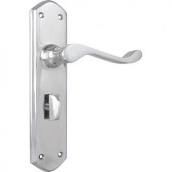 TRADCO WINDSOR LEVER ON PLATE 34 TRADCO WINDSOR LEVER ON PLATE