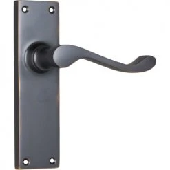 TRADCO VICTORIAN LEVER ON PLATE