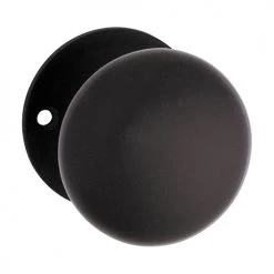 TRADCO DOOR KNOB WHITE PORCELAIN