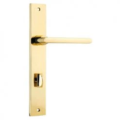 IVER DOOR LEVER BALTIMORE RECTANGULAR BACKPLATE