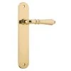 IVER DOOR LEVER SARLAT OVAL BACKPLATE Handles & Hardware