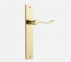 Door Handles & Levers IVER DOOR LEVER STIRLING RECTANGULAR BACKPLATE