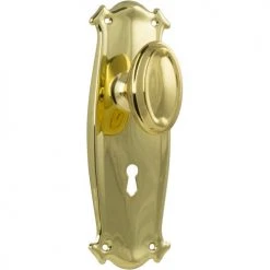 TRADCO DOOR KNOB BUNGALOW LATCH PAIR