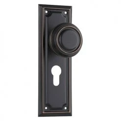 Door Handles & Levers TRADCO DOOR KNOB EDWARDIAN LATCH PAIR 33 Door Handles & Levers TRADCO DOOR KNOB EDWARDIAN LATCH PAIR