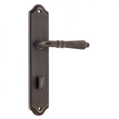 IVER DOOR LEVER SARLAT SHOULDERED BACKPLATE Handles & Hardware