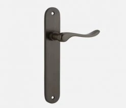 IVER DOOR LEVER STIRLING OVAL BACKPLATE Door Handles & Levers 27 IVER DOOR LEVER STIRLING OVAL BACKPLATE Door Handles & Levers