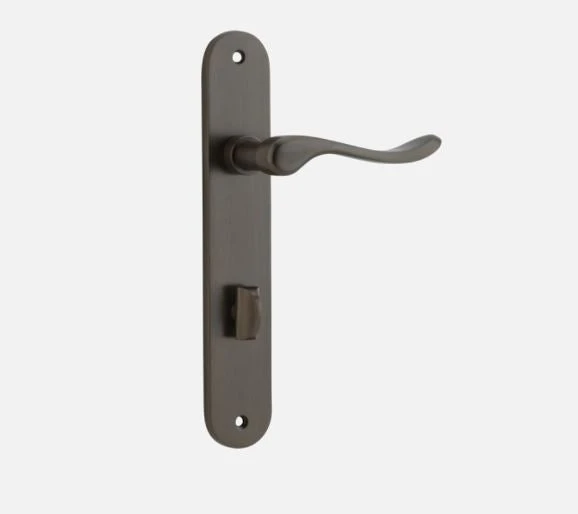IVER DOOR LEVER STIRLING OVAL BACKPLATE Door Handles & Levers 6 IVER DOOR LEVER STIRLING OVAL BACKPLATE Door Handles & Levers