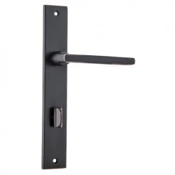 IVER DOOR LEVER BALTIMORE RECTANGULAR BACKPLATE