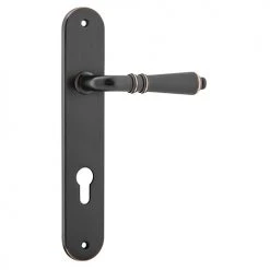 IVER DOOR LEVER SARLAT OVAL BACKPLATE Handles & Hardware