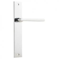 IVER DOOR LEVER BALTIMORE RECTANGULAR BACKPLATE
