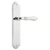 IVER DOOR LEVER SARLAT SHOULDERED BACKPLATE Handles & Hardware