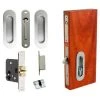 ZANDA OVAL SLIDING DOOR EURO LOCK KIT