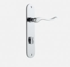 IVER DOOR LEVER STIRLING OVAL BACKPLATE Door Handles & Levers 32 IVER DOOR LEVER STIRLING OVAL BACKPLATE Door Handles & Levers