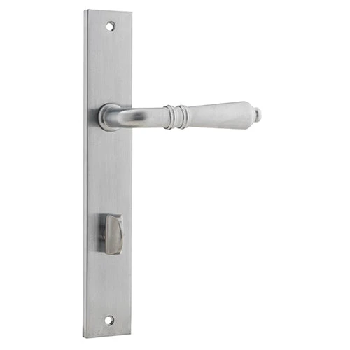 IVER DOOR LEVER SARLAT RECTANGULAR BACKPLATE 12 IVER DOOR LEVER SARLAT RECTANGULAR BACKPLATE