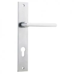 IVER DOOR LEVER BALTIMORE RECTANGULAR BACKPLATE