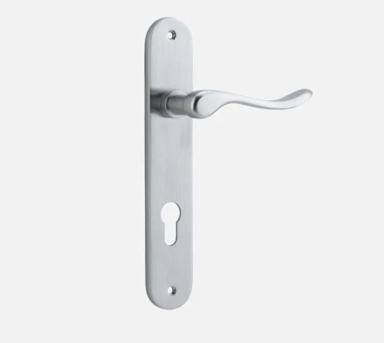 IVER DOOR LEVER STIRLING OVAL BACKPLATE Door Handles & Levers 11 IVER DOOR LEVER STIRLING OVAL BACKPLATE Door Handles & Levers