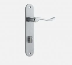 IVER DOOR LEVER STIRLING OVAL BACKPLATE Door Handles & Levers 35 IVER DOOR LEVER STIRLING OVAL BACKPLATE Door Handles & Levers