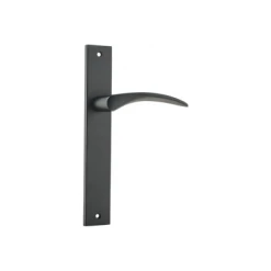 IVER DOOR LEVER OXFORD RECTANGULAR BACKPLATE