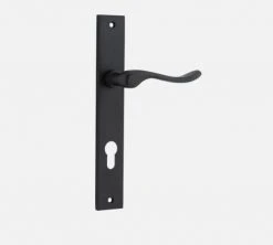 Door Handles & Levers IVER DOOR LEVER STIRLING RECTANGULAR BACKPLATE