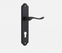 IVER DOOR LEVER STIRLING SHOULDERED BACKPLATE Door Handles & Levers