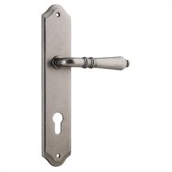 IVER DOOR LEVER SARLAT SHOULDERED BACKPLATE Handles & Hardware