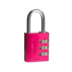 ABUS 3-WHEEL 30MM COMBINATION ALUMINIUM PADLOCK 145/30 VARIOUS COLOURS 10 ABUS 3-WHEEL 30MM COMBINATION ALUMINIUM PADLOCK 145/30 VARIOUS COLOURS