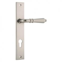 IVER DOOR LEVER SARLAT RECTANGULAR BACKPLATE 49 IVER DOOR LEVER SARLAT RECTANGULAR BACKPLATE