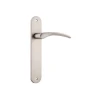 IVER DOOR LEVER OXFORD OVAL BACKPLATE