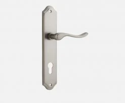 IVER DOOR LEVER STIRLING SHOULDERED BACKPLATE Door Handles & Levers