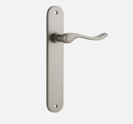 IVER DOOR LEVER STIRLING OVAL BACKPLATE Door Handles & Levers 19 IVER DOOR LEVER STIRLING OVAL BACKPLATE Door Handles & Levers