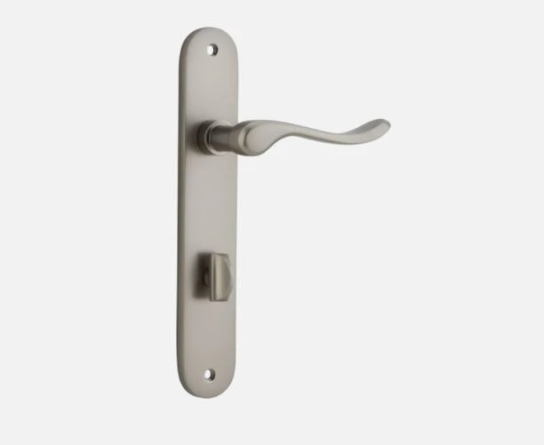 IVER DOOR LEVER STIRLING OVAL BACKPLATE Door Handles & Levers 21 IVER DOOR LEVER STIRLING OVAL BACKPLATE Door Handles & Levers