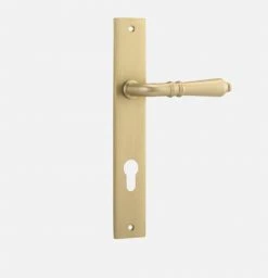 IVER DOOR LEVER SARLAT RECTANGULAR BACKPLATE 52 IVER DOOR LEVER SARLAT RECTANGULAR BACKPLATE