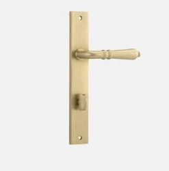 IVER DOOR LEVER SARLAT RECTANGULAR BACKPLATE 53 IVER DOOR LEVER SARLAT RECTANGULAR BACKPLATE