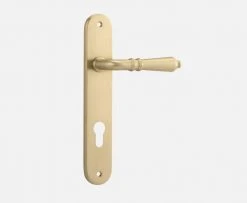 IVER DOOR LEVER SARLAT OVAL BACKPLATE Handles & Hardware