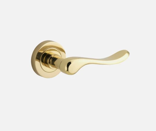 IVER DOOR LEVER STIRLING ROUND ROSE BACKPLATE Door Handles & Levers 3 IVER DOOR LEVER STIRLING ROUND ROSE BACKPLATE Door Handles & Levers