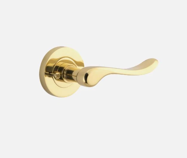 IVER DOOR LEVER STIRLING ROUND ROSE BACKPLATE Door Handles & Levers 10 IVER DOOR LEVER STIRLING ROUND ROSE BACKPLATE Door Handles & Levers
