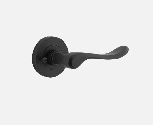 IVER DOOR LEVER STIRLING ROUND ROSE BACKPLATE Door Handles & Levers 12 IVER DOOR LEVER STIRLING ROUND ROSE BACKPLATE Door Handles & Levers