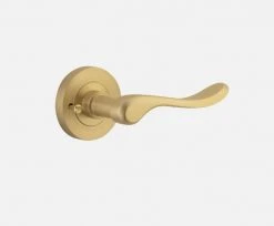 IVER DOOR LEVER STIRLING ROUND ROSE BACKPLATE Door Handles & Levers 29 IVER DOOR LEVER STIRLING ROUND ROSE BACKPLATE Door Handles & Levers