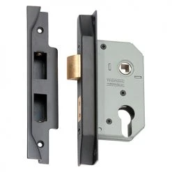 TRADCO REBATED EURO MORTICE LOCK (47.5MM PITCH) Entrance Sets