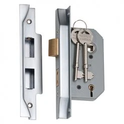 TRADCO REBATED 5 LEVER MORTICE LOCK Entrance Sets