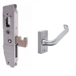 Locking Solutions LOCKWOOD 3542 MORTICE LOCK AND 45 DEGREE ESCAPE LEVER (NO CYLINDERS)